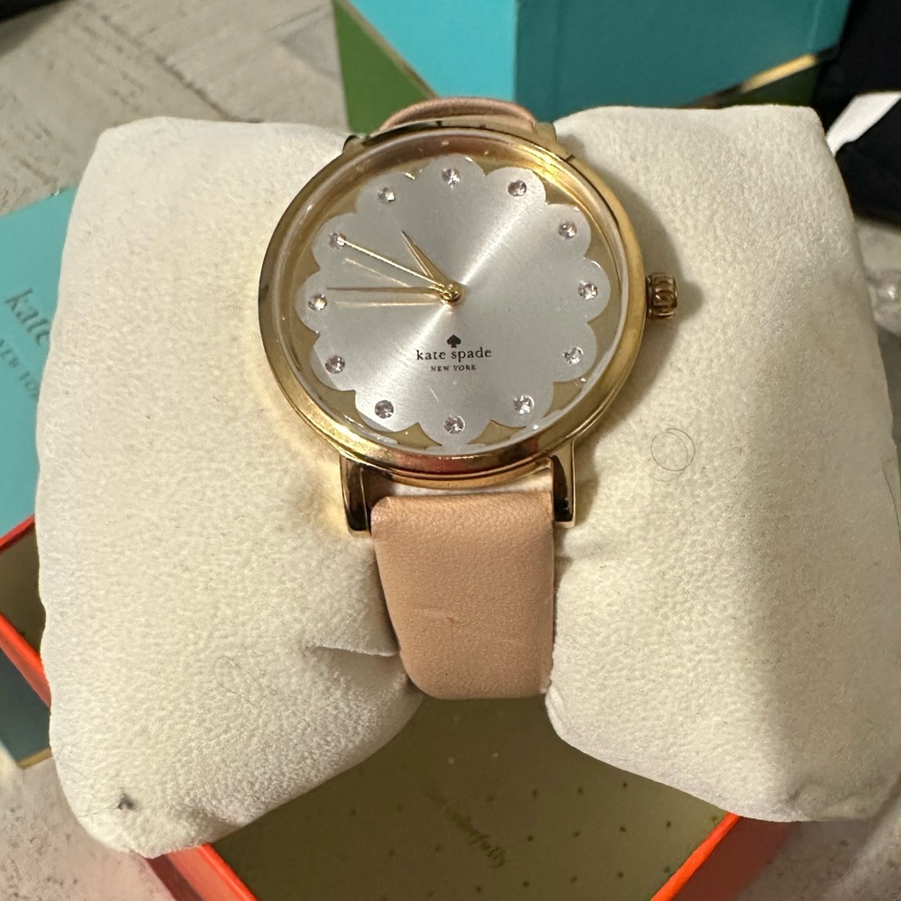 Kate Spade Gold and Blush Pink Watch